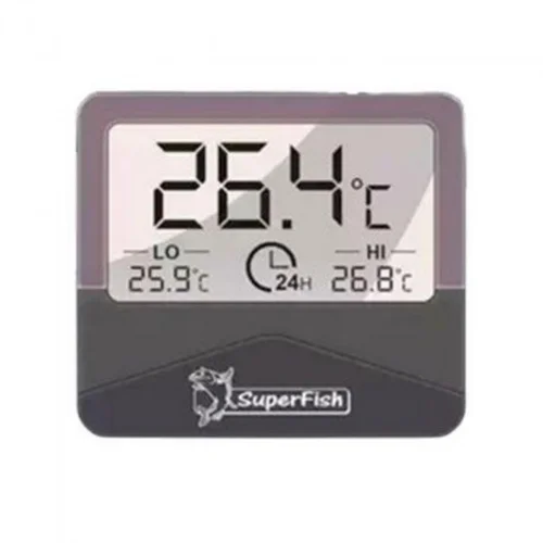 Qualité au jardin:Thermomètre numérique min-max pour aquarium - SUPERFISH smart thermo