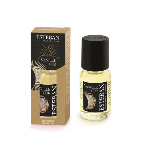 Pour votre projet:Concentré de parfum Esteban collection Vanille d'or – 15 ml