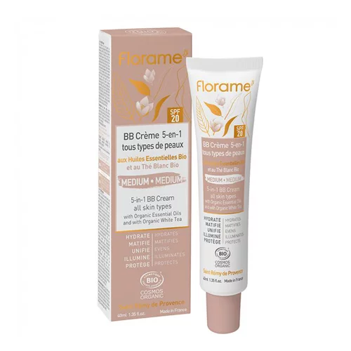 Pour compléter votre jardin:BB Crème médium Florame - 40 ml