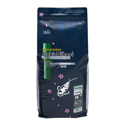 Pour vos projets extérieurs：Nourriture pour poissons de bassin, HIKARI BASSIN Saki-Hikari Medium - 5kg