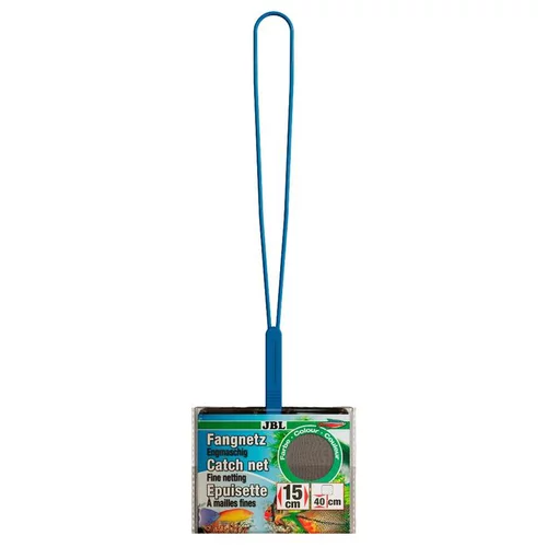Jardin et équipement:Épuisette premium noire en maille fine de nylon 40 x 15 cm
