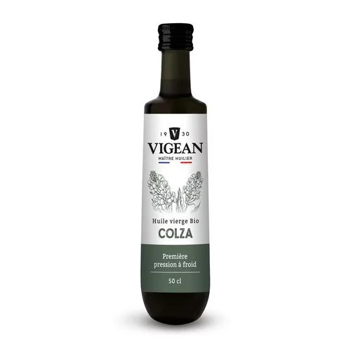 L’essentiel pour le jardin:Huile de colza bio 50 cl
