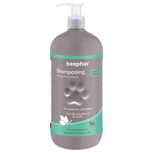 Une touche jardin:Shampoing Premium anti-démangeaisons pour chien 750 ml