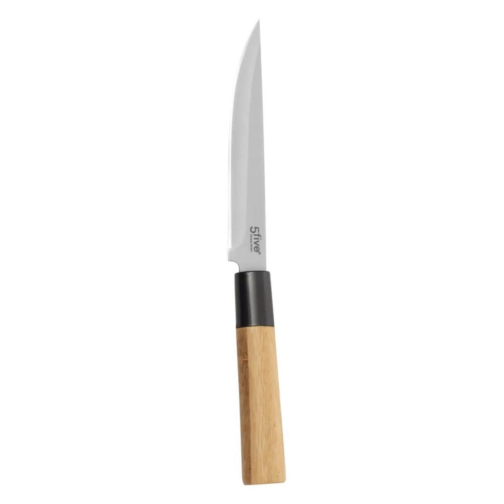 FIVE Couteau utilitaire en bambou java 25cm naturel
