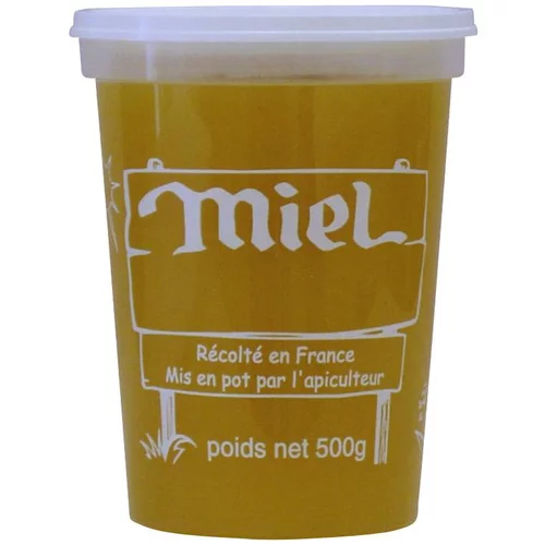 Une sélection pour le jardin:Pot plastique Miel Récolté 500 g