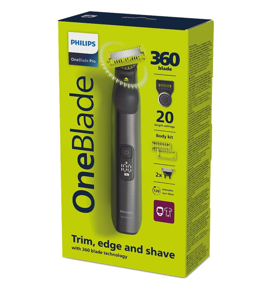 Rasoir masculin Philips One Blade Pro Visage + Corps QP6552/15