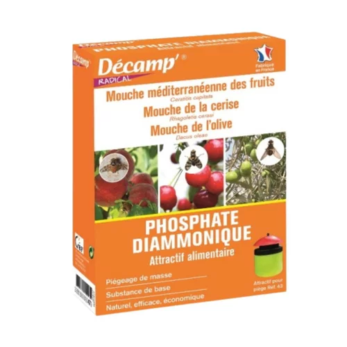 Essentiel au jardin:Phosphate diammonique pour mouches méditerranéennes 125 g 4,5x12x21 cm