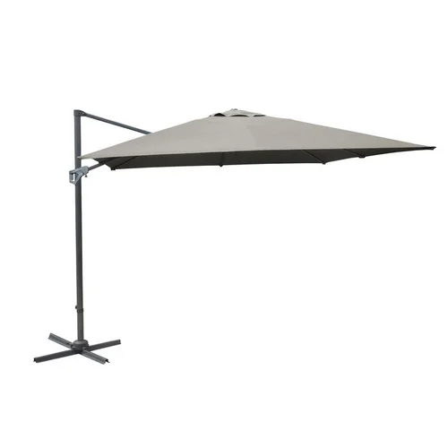 Jardin et idées:Toile pour parasol déporté coloris taupe - 3 x 4 m