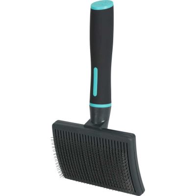 Brosse rétractable pour chien Slicker Anah (Taille L)