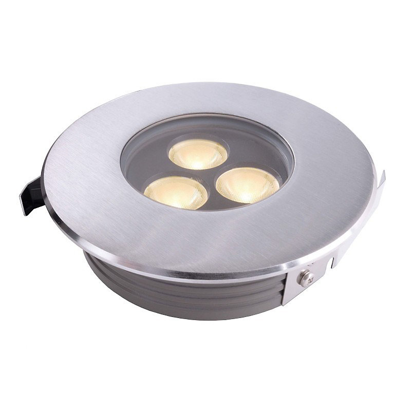 Encastré de sol led rond – Deko Light, Flat II WW