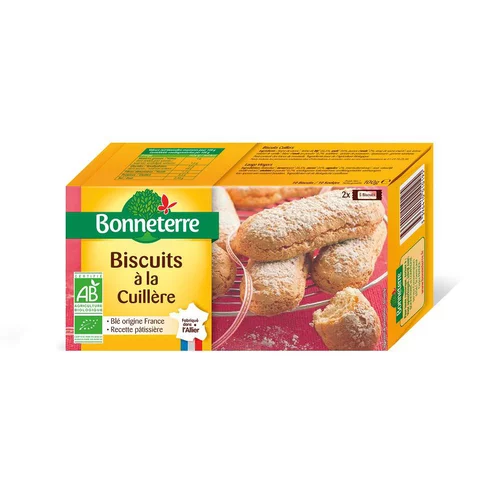 Le pratique au jardin:Biscuits à la cuillère Bonneterre bio 100 g