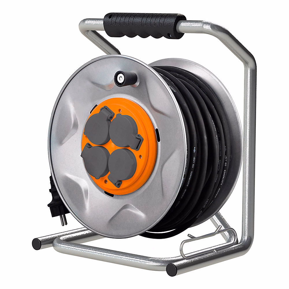Enrouleur de chantier IP44 – 4 prises 35m Zenitech