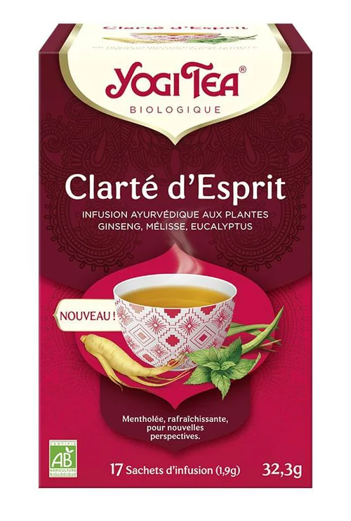 Nature extérieur:Thé Clarté d'esprit bio Yogi Tea - 17 sachets
