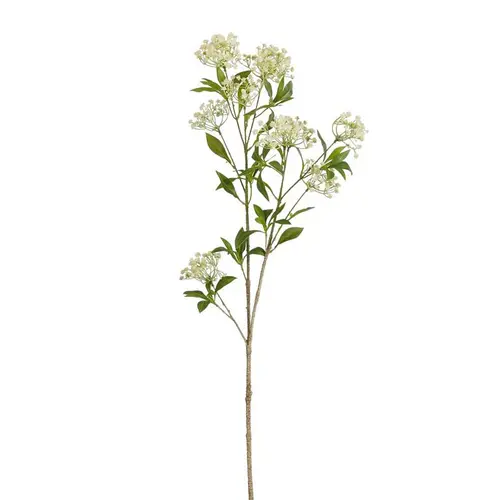 Jardin & solutions：Tige de gypsophile artificiel crème en plastique recyclé - 106 cm