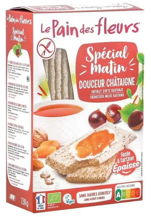 Jardin moderne:Tartine spécial matin douceur châtaigne bio en boîte de 230 g
