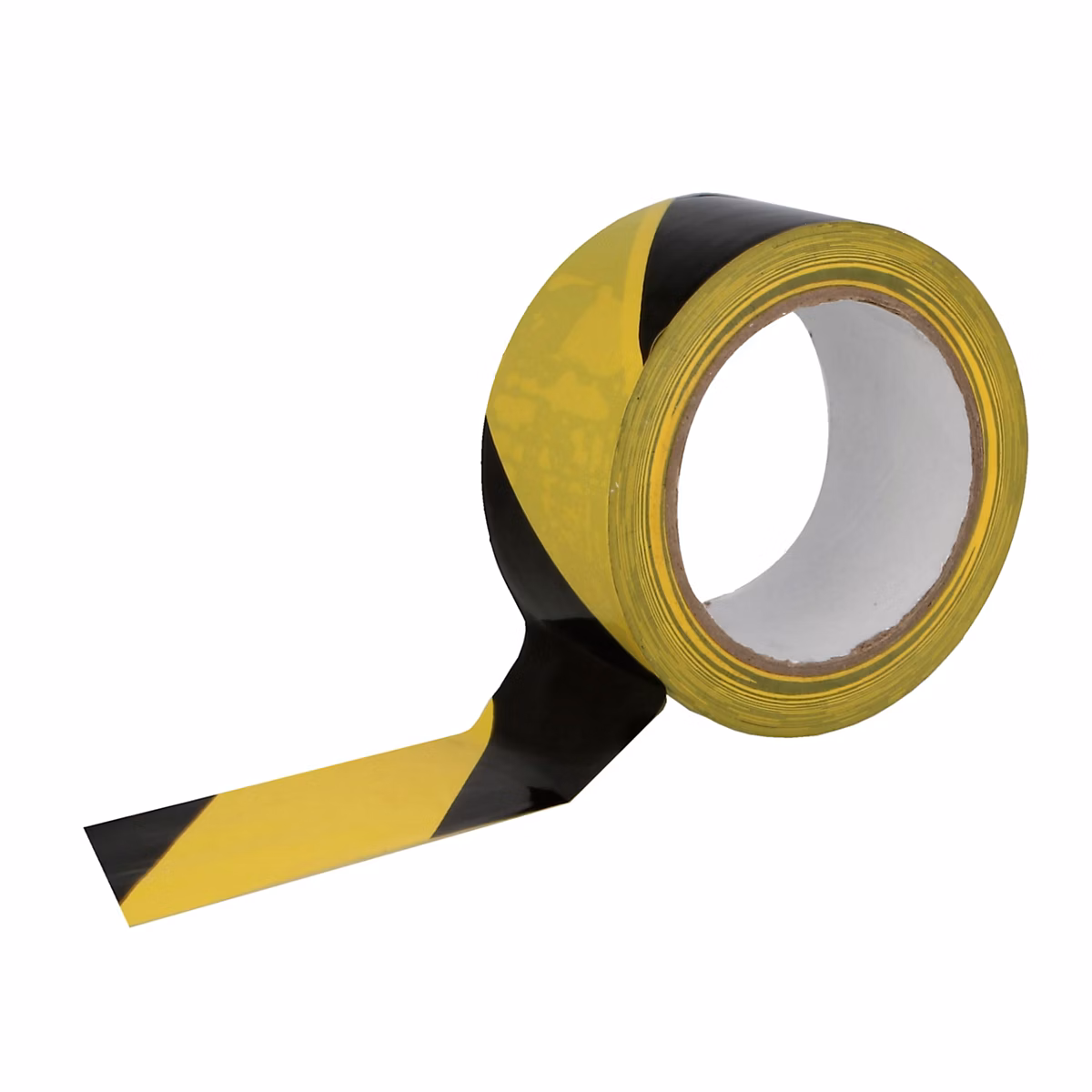 AMIG | Bande de balisage adhésive 523 – 50 mm x 30 m – PVC – Jaune/Noir