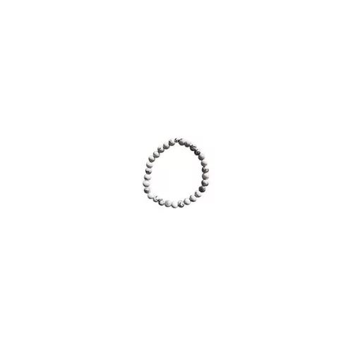 Univers extérieur:Bracelet Howlite homme - 8 mm