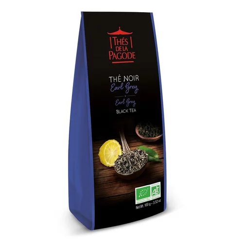 Pour vos espaces verts:Thé noir Earl Grey bio - sachet de 100 g