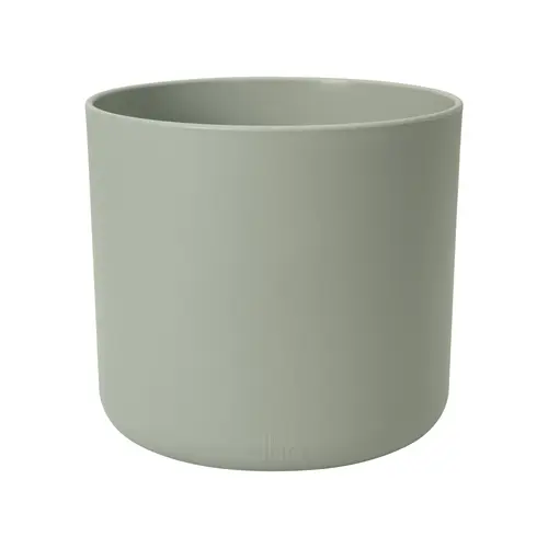 Équipement au jardin:Cache-pot B.for Soft coloris vert en plastique injecté Elho - Ø 18 x 17 cm