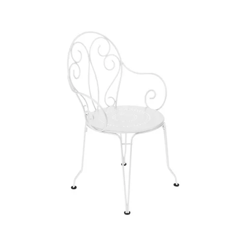 Choix pour le jardin：Fauteuil de jardin Montmartre Fermob blanc