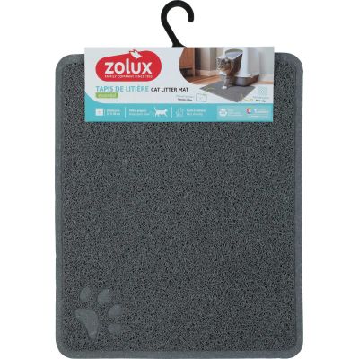 Tapis gris pour maison de toilette (S - 37 x 45 cm)