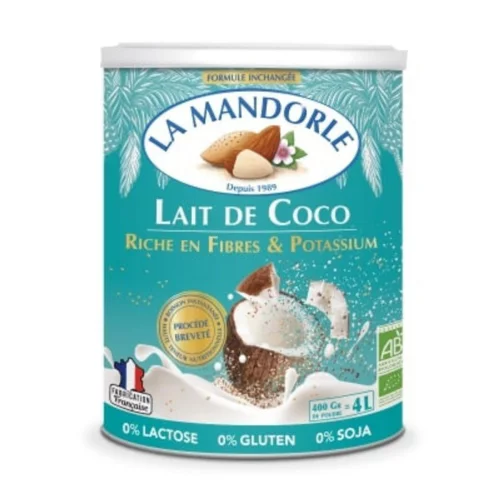 Côté jardin：Lait de coco poudre 400g