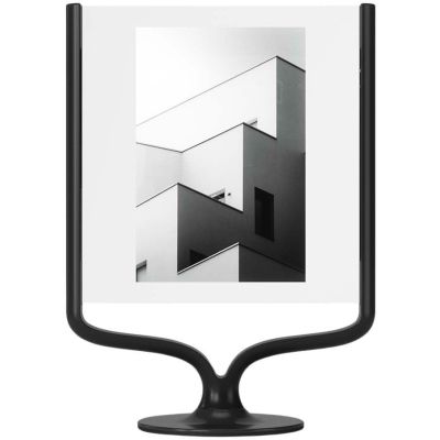 Cadre photo rotatif en aluminium Wishbone (Noir)