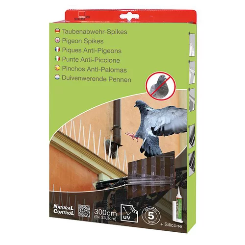 Pour équiper le jardin:Piques Répulsif Pigeons 3 m