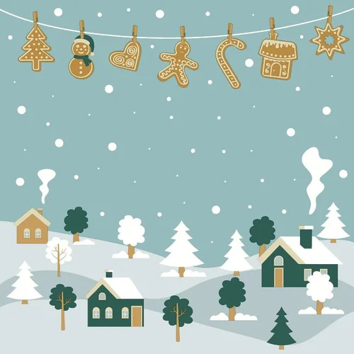 Accessoire extérieur：20 serviettes 3 plis Winter Hill - 33 x 33 cm