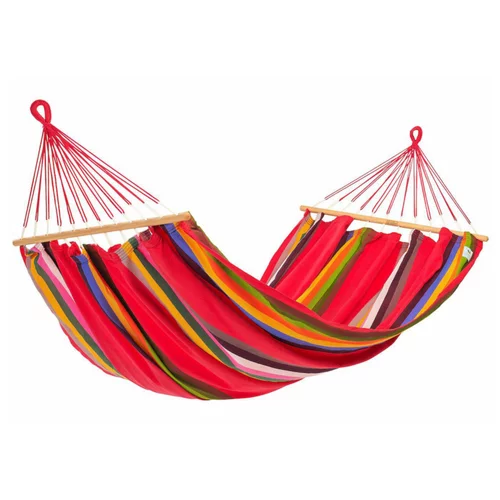 Pour votre quotidien:Hamac coloris multicolore Ara Macao en polypropylène Jobek Hamac GraphiK - 300 x 140 cm