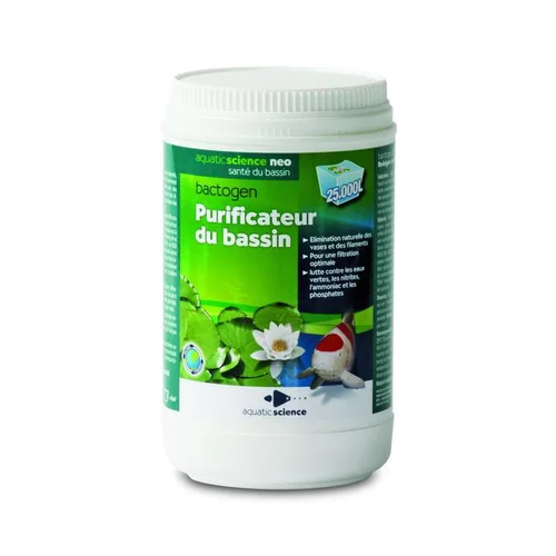 Les indispensables du jardin:Purificateur de bassin Bactogen 650 gr