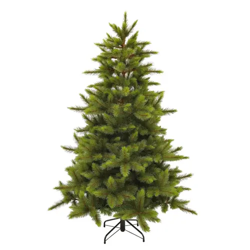 Jardin qualité:Sapin de Noël artificiel vert Wyoming - Ø 145 x H 215 cm