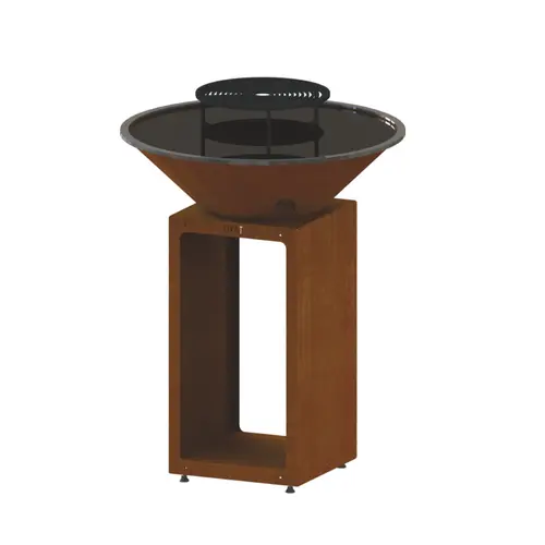 Déco au jardin:La Grille de cuisson en acier OYAT - Ø 44 cm
