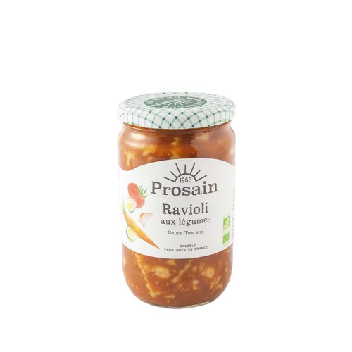 Inspiration jardin:Raviolis légumes sauce Toscane Bio - 680 g