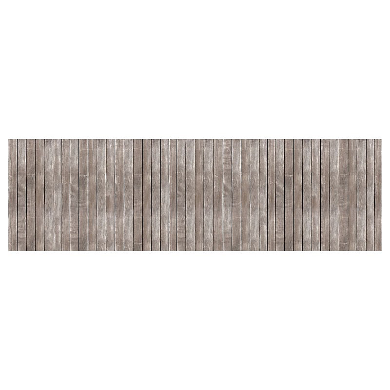 Brise vue imprimé TECK | H.1.5 x L.5 m – 100% occultant – Made in France par Scenolia + kit de fixation offert