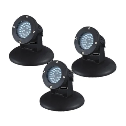 Pour mieux vivre dehors：Spot pour bassin à LED, économiques - AQUA NOVA BASSIN modèle NPL2-LED3 - lot de 3