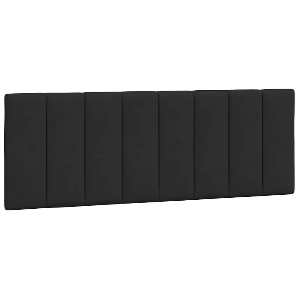 Coussin de tête de lit Hanko noir 140 cm velours vidaXL – Réf. MHFIROTSO9948748989