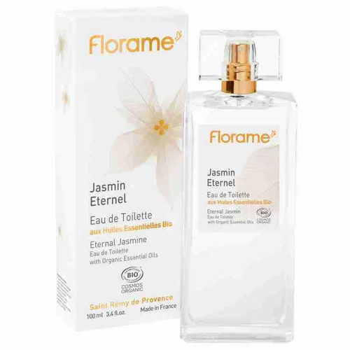 Jardin en pratique:Eau de toilette Jasmin Éternel flacon spray 100 ml transparent