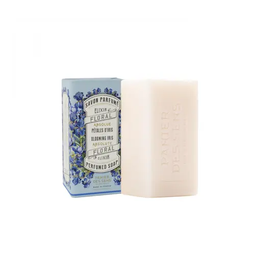 Au service de votre jardin：Savon parfumé pétale d’iris Panier des Sens - 150 g