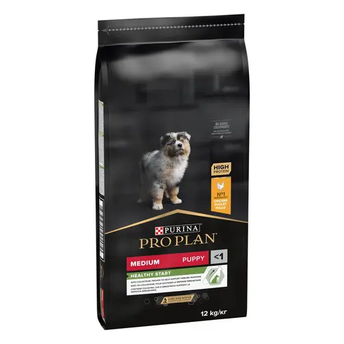 Bien utile au jardin：Croquette pour chiot de taille moyenne Pro Plan - 12 kg