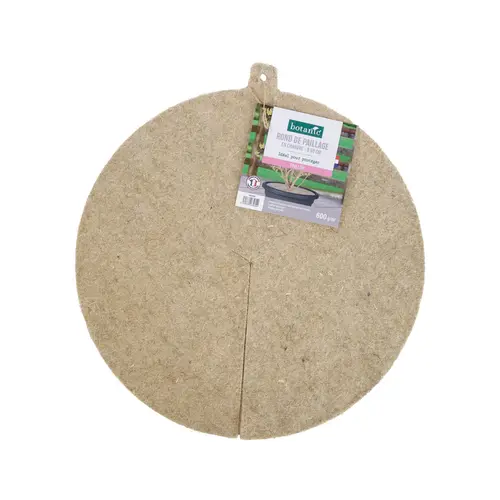 Pour votre jardin:Rond de paillage en chanvre botanic® - Ø 50 cm