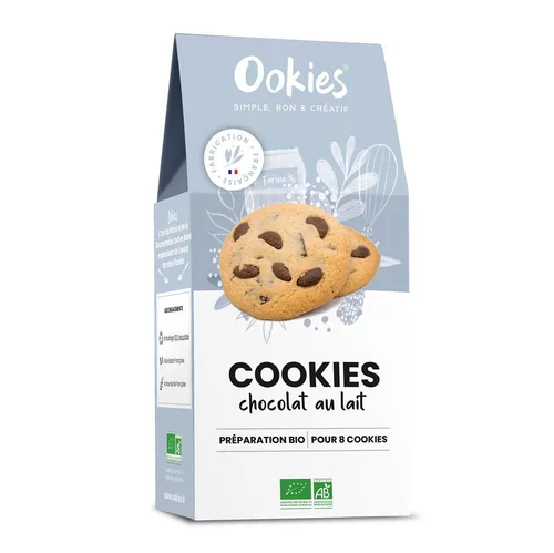 Le compagnon de vos extérieurs:Cookies au chocolat au lait Ookies - 320 g