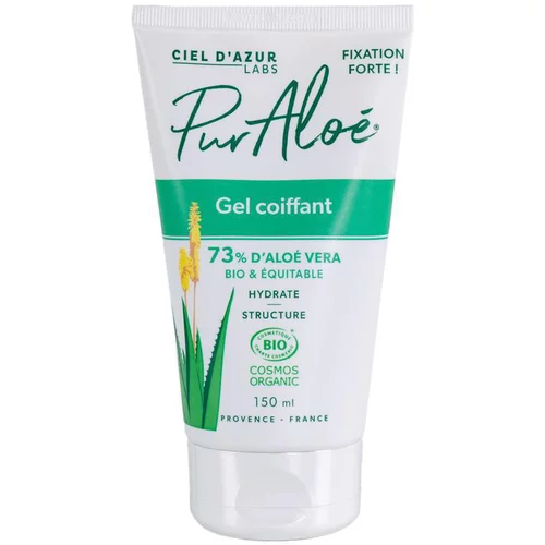 Pour plus de praticité à l’extérieur：Gel Coiffant Pur Aloé Bio Vegan 150ml blanc