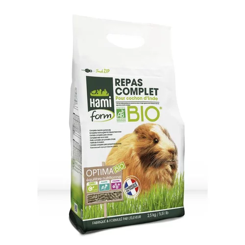 Confort au jardin：Premium optima bio pour cochon d'Inde 2,5 kg