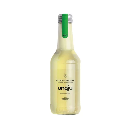 Pour personnaliser vos extérieurs:Boisson bio citron verveine Unaju - 250 ml