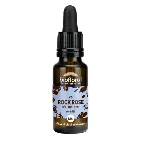 Un choix malin pour le jardin:Élixir n°26 Biofloral d’hélianthème en flacon de 20 ml