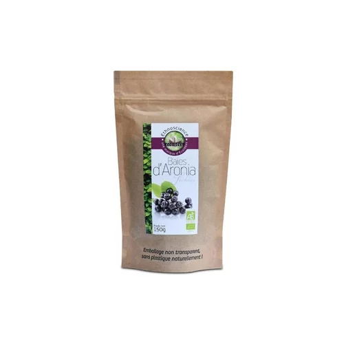 Le bon choix pour l’extérieur:Baies d’Aronia bio en sachet de 150 g