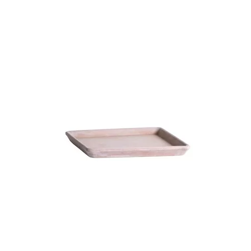 Jardin à découvrir:Soucoupe carrée L.37xl37