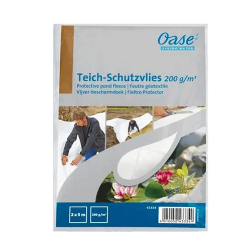 Malin extérieur:Géotextile prédécoupé 200g/m², durable - OASE - 2m x 5m