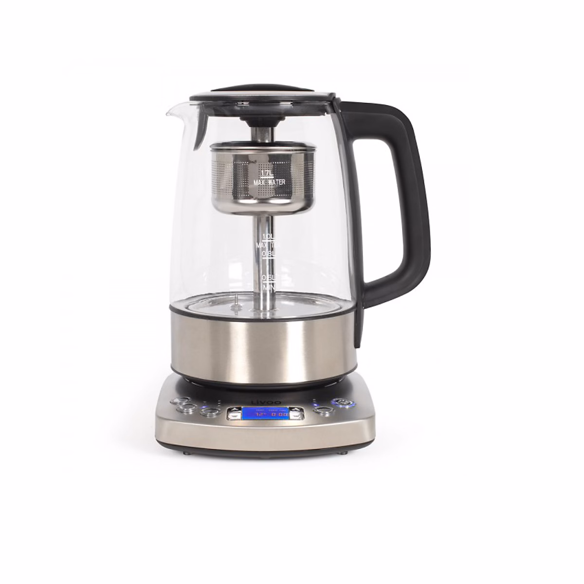 Bouilloire sans fil 1.7l 2000w verre/gris Livoo DOD209 – Réf. ODVVECHKQ3581231909